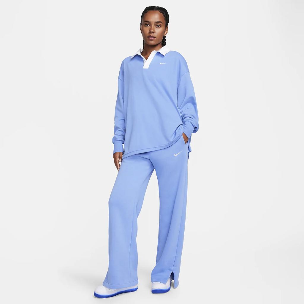Nike Sportswear Essential Women&#039;s Oversized Long-Sleeve Polo FB8720-450