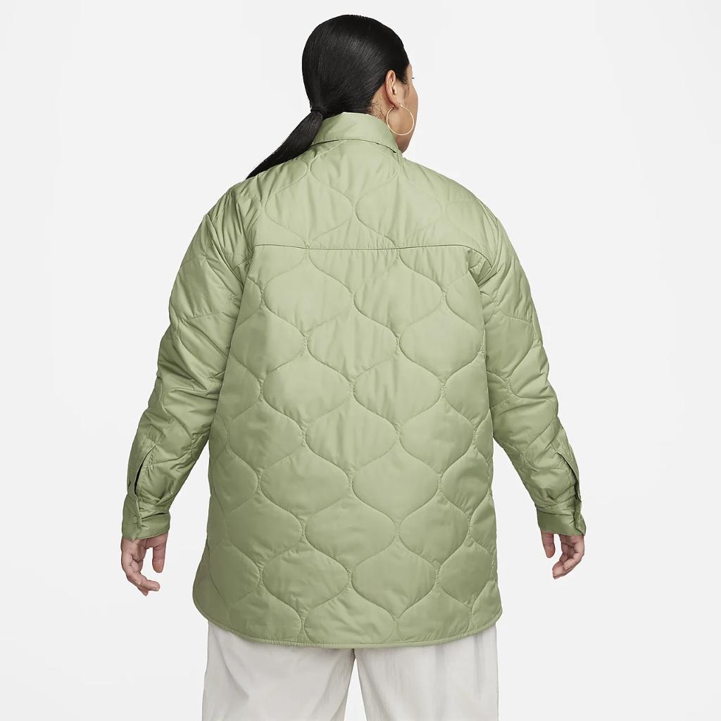 Nike Sportswear Essential Women&#039;s Quilted Trench (Plus Size) FB8734-386