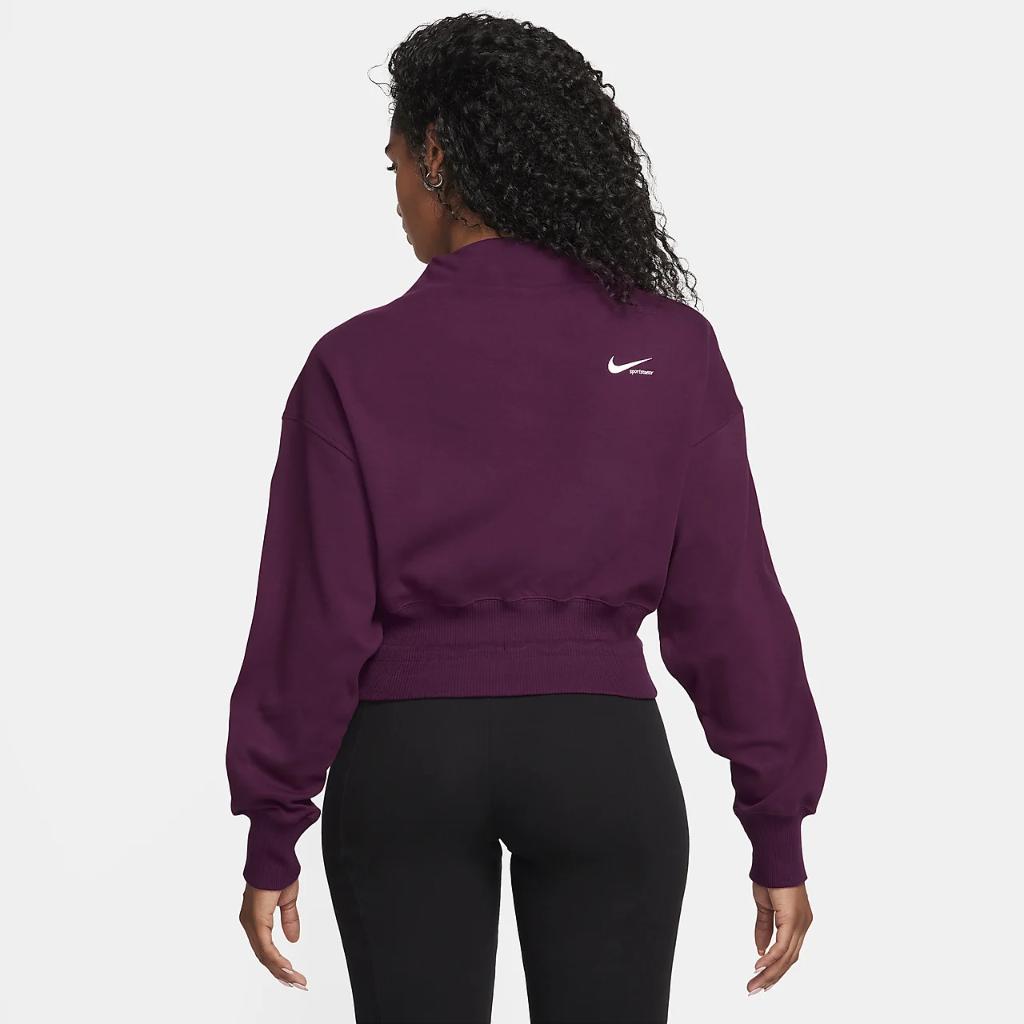 Nike Sportswear Collection Women&#039;s Mock-Neck Top FB8752-610