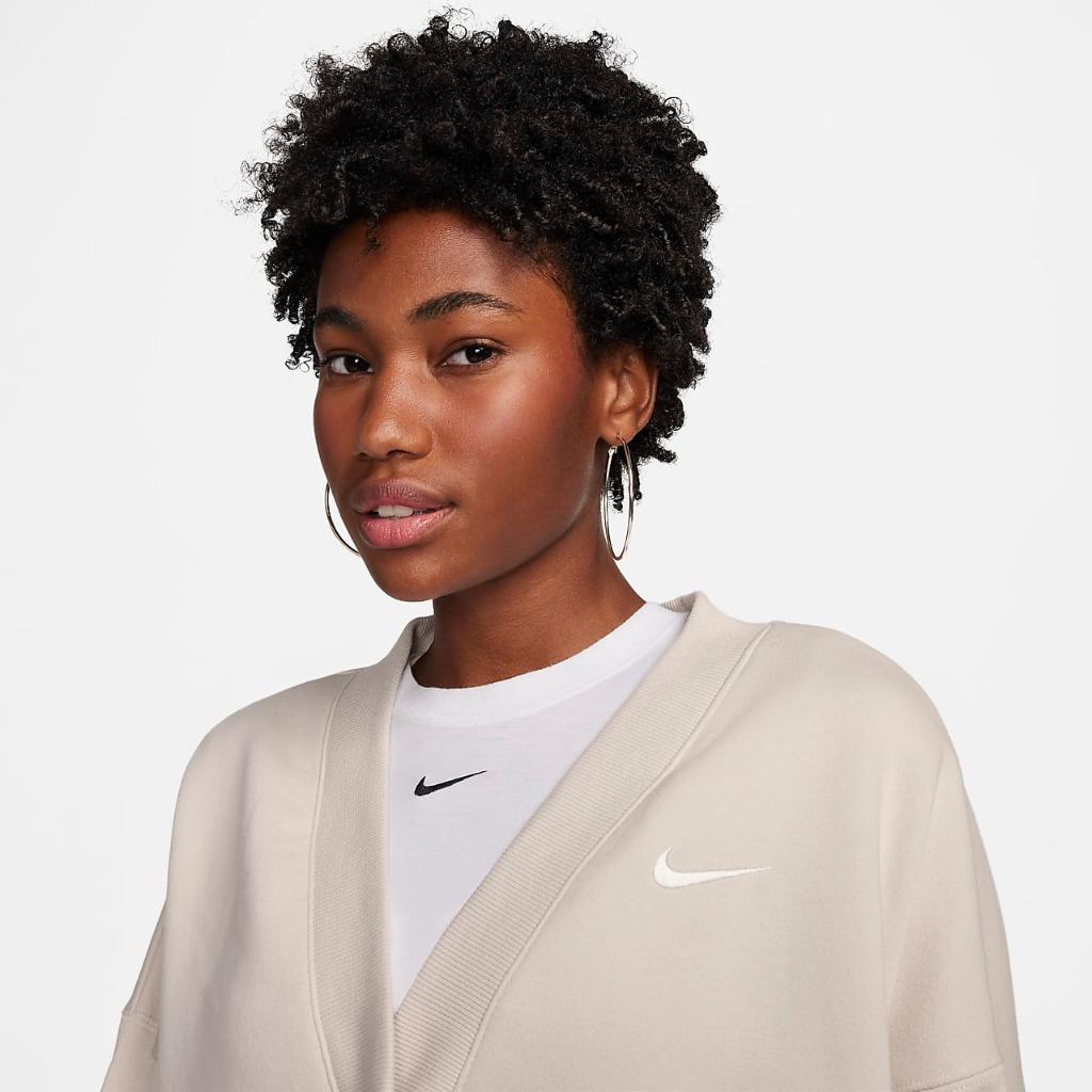 Nike Sportswear Phoenix Fleece Women&#039;s Over-Oversized Cardigan FB8772-104