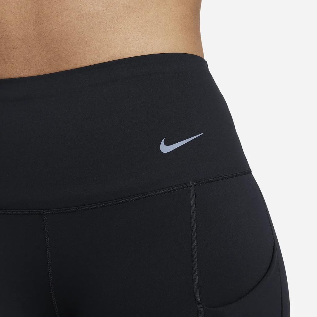 Nike Therma-FIT Go Women&#039;s High-Waisted 7/8 Leggings with Pockets FB8848-010