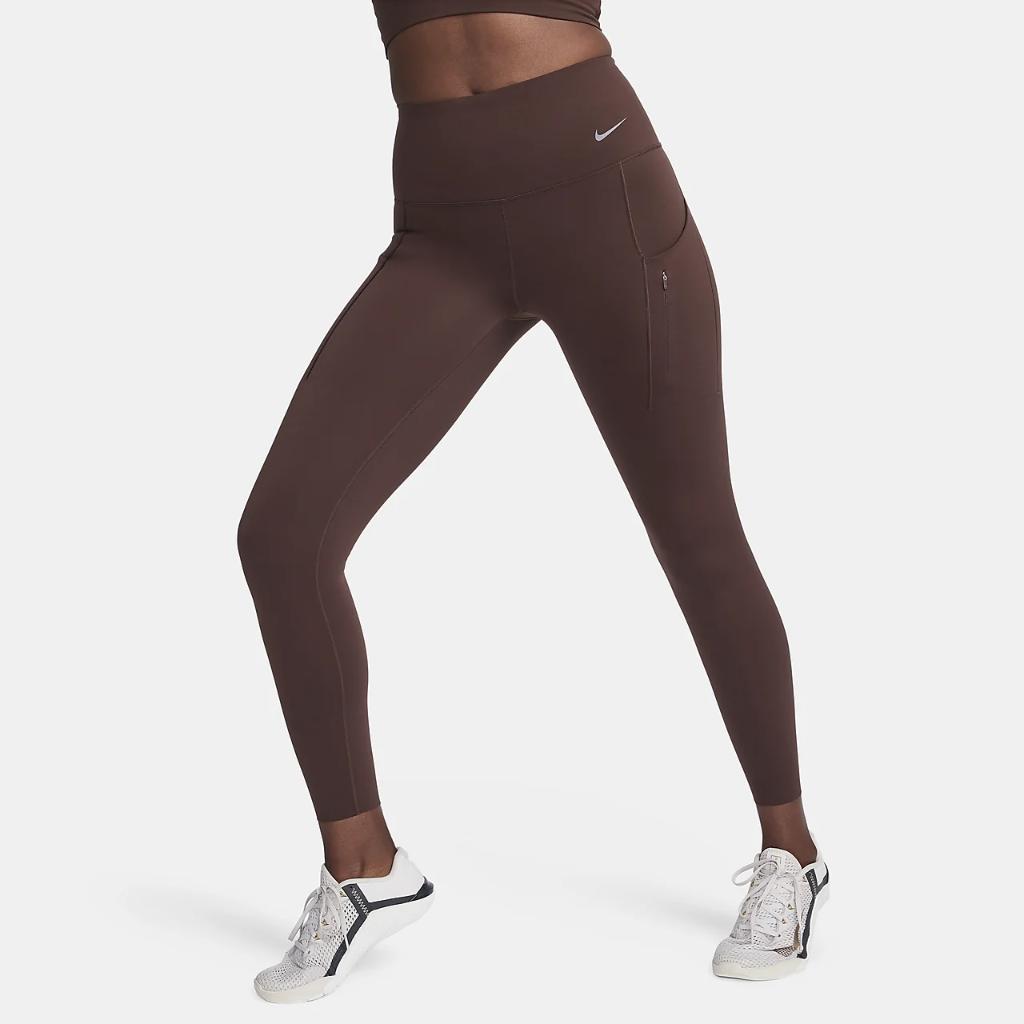 Nike Go Women&#039;s Therma-FIT High-Waisted 7/8 Leggings with Pockets FB8848-227