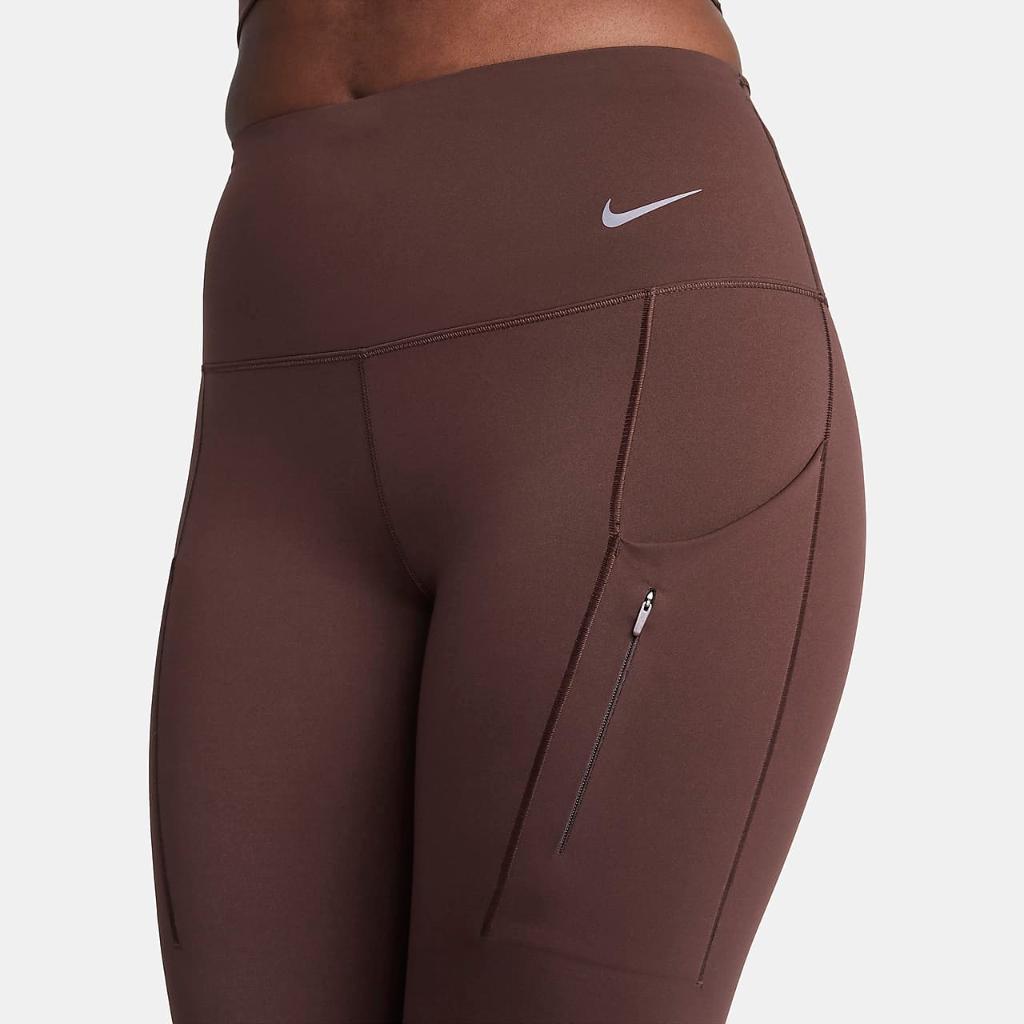 Nike Go Women&#039;s Therma-FIT High-Waisted 7/8 Leggings with Pockets FB8848-227