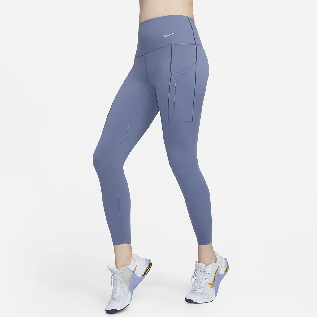 Nike Therma-FIT Go Women&#039;s High-Waisted 7/8 Leggings with Pockets FB8848-491