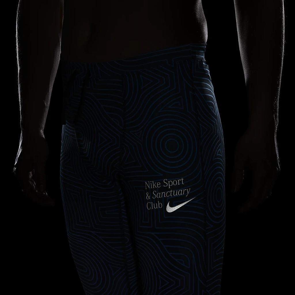 Nike Dri-FIT Challenger Men&#039;s Sanctuary Running Tights FB9034-406