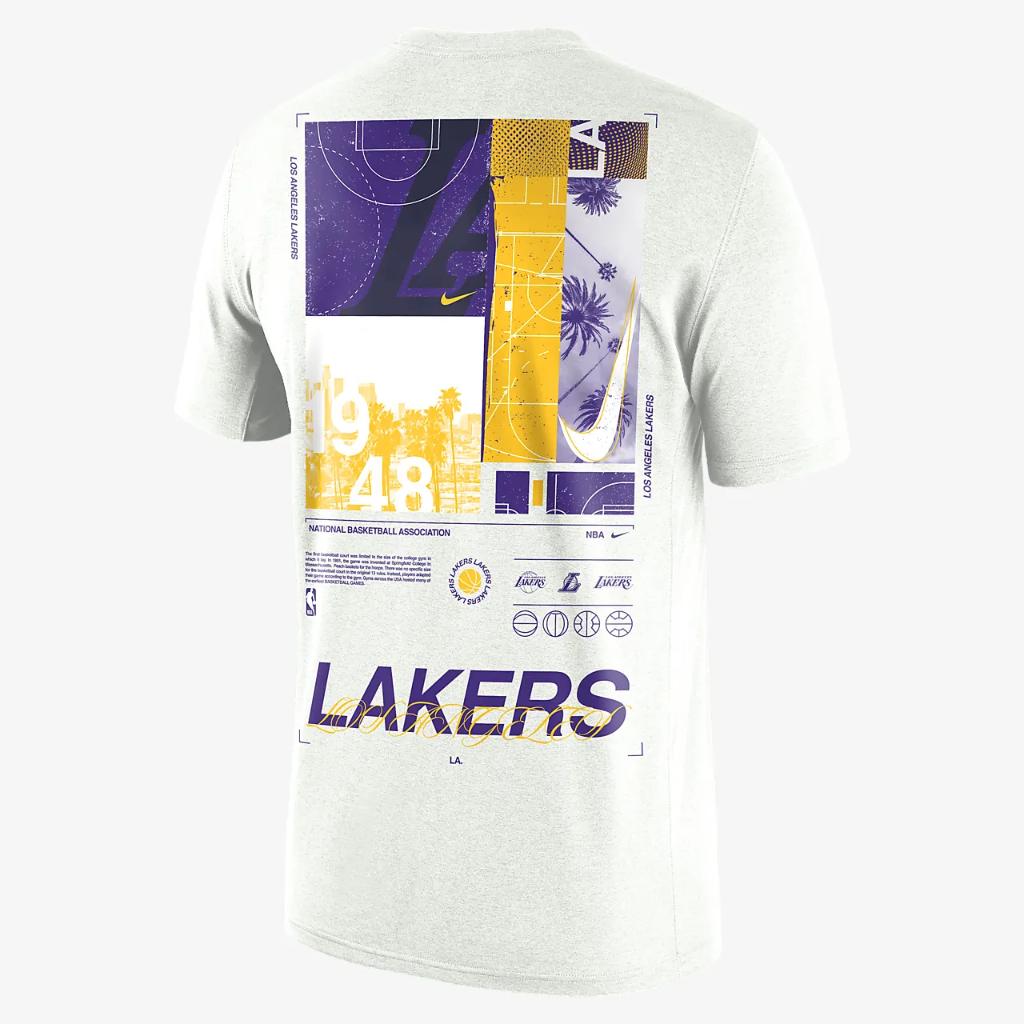 Los Angeles Lakers Courtside Men&#039;s Nike NBA Max90 T-Shirt FB9877-121