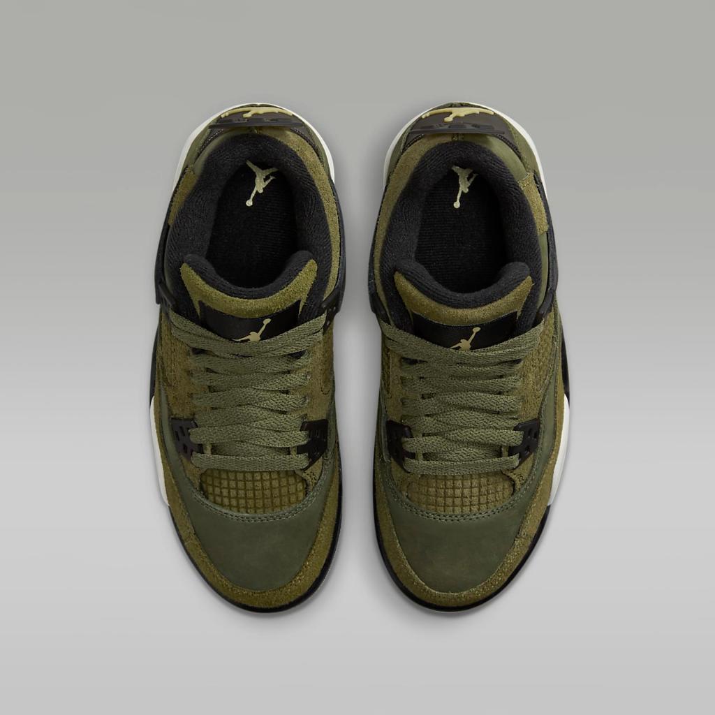 Air Jordan 4 Retro SE Craft Big Kids&#039; Shoes FB9928-200