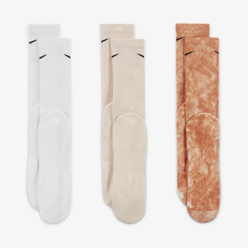 Nike Everyday Plus Cushioned Crew Socks (3 Pairs) FB9948-905