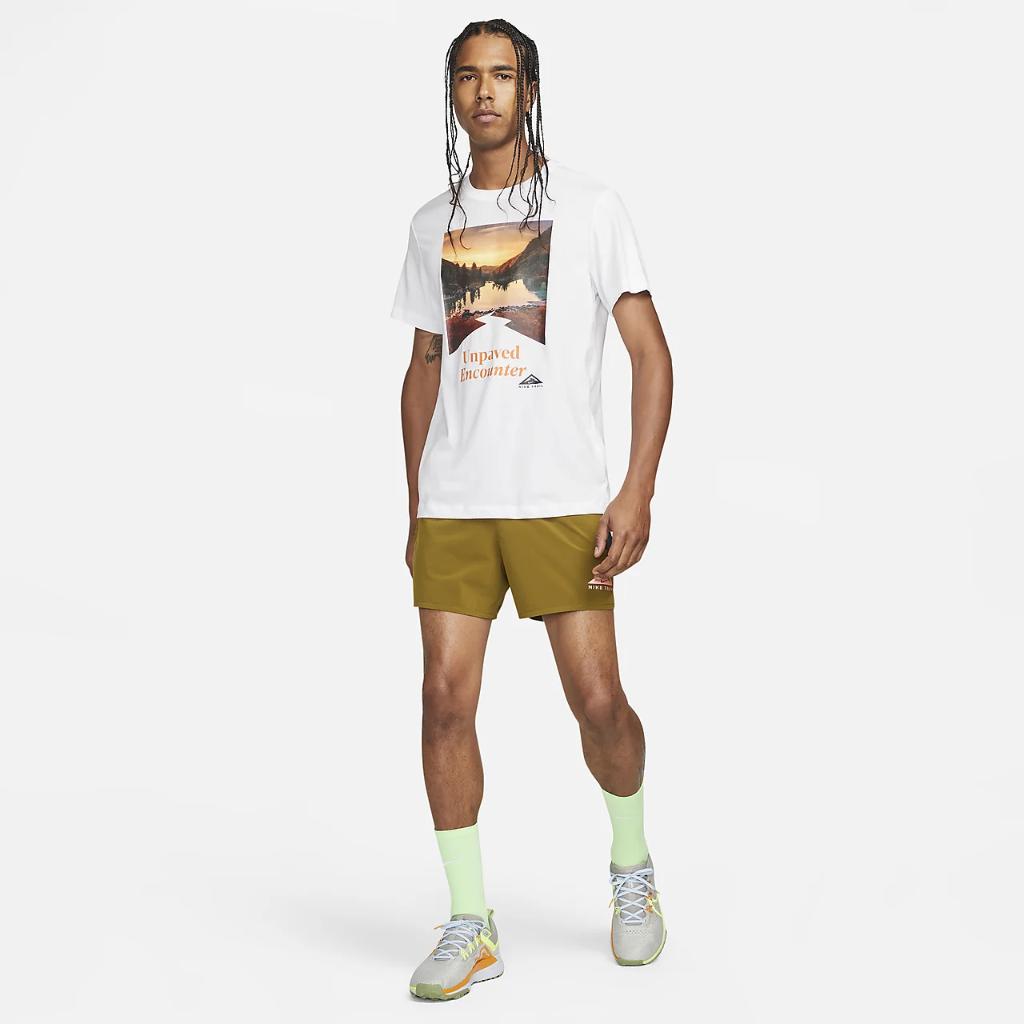 Nike Trail Dri-FIT Men&#039;s Running T-Shirt FD0120-100