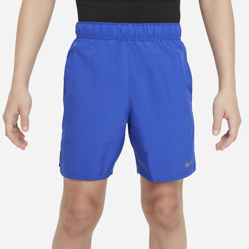 Nike Dri-FIT Challenger Big Kids&#039; (Boys&#039;) Training Shorts FD0238-480