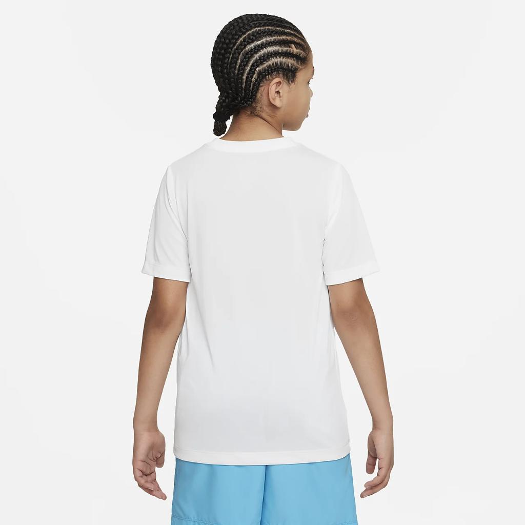 Nike Dri-FIT Big Kids&#039; T-Shirt FD0842-100