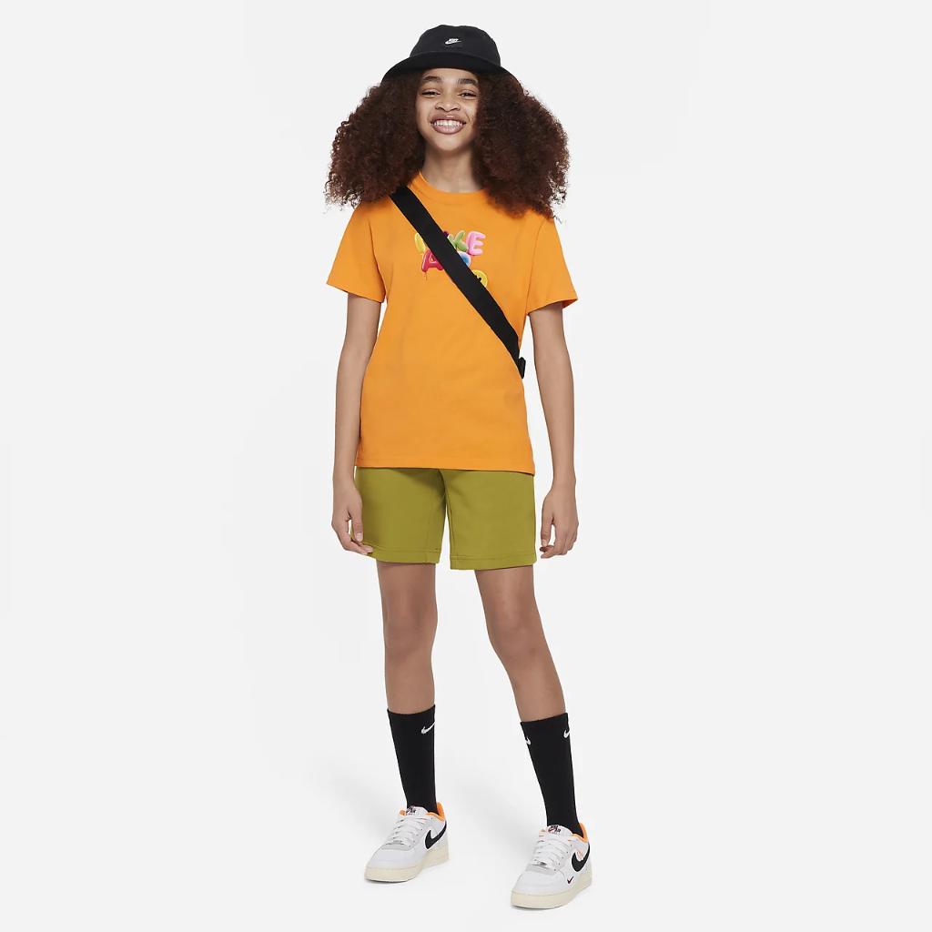 Nike Sportswear Big Kids&#039; T-Shirt FD0853-836