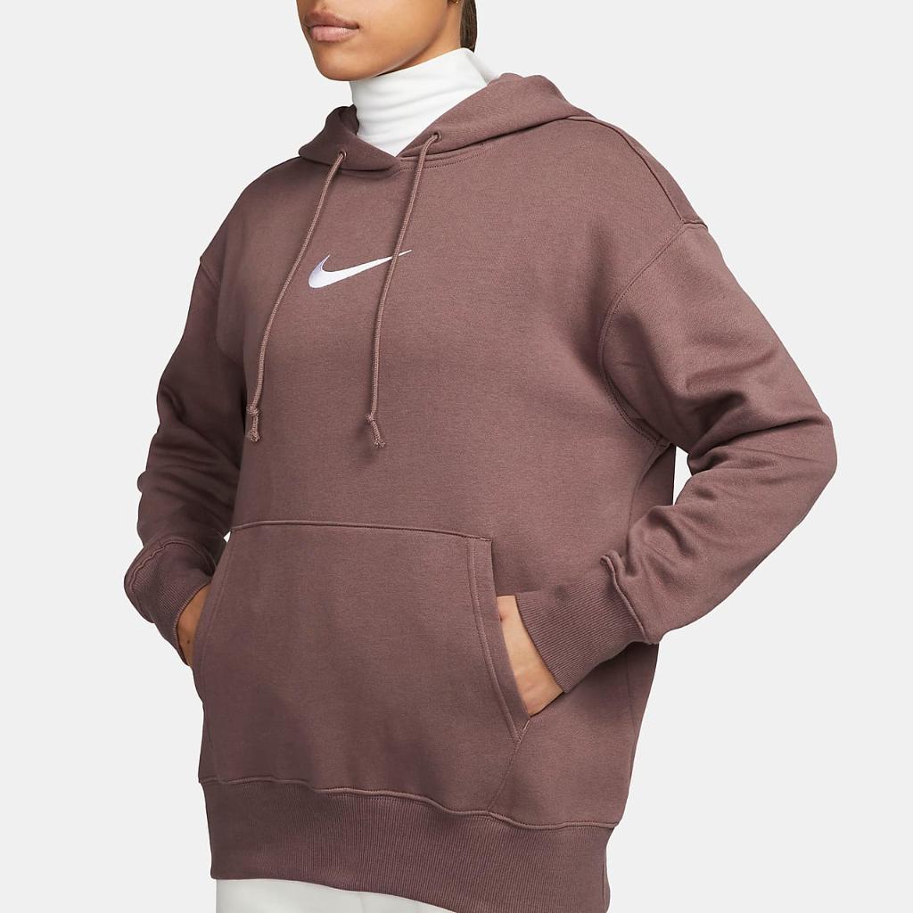 Nike Sportswear Women&#039;s Oversized Fleece Pullover Hoodie FD0892-291