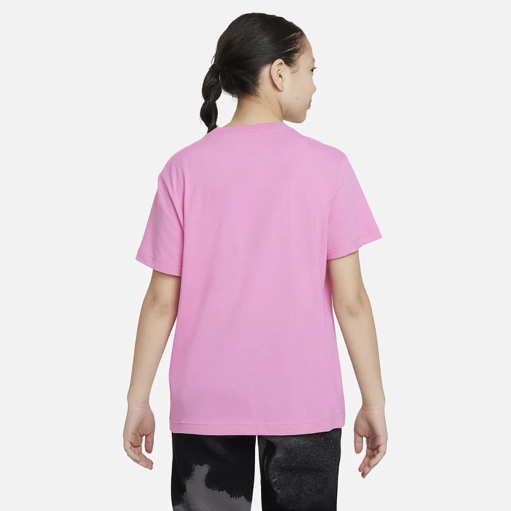 Nike Sportswear Big Kids&#039; (Girls&#039;) T-Shirt FD0928-620