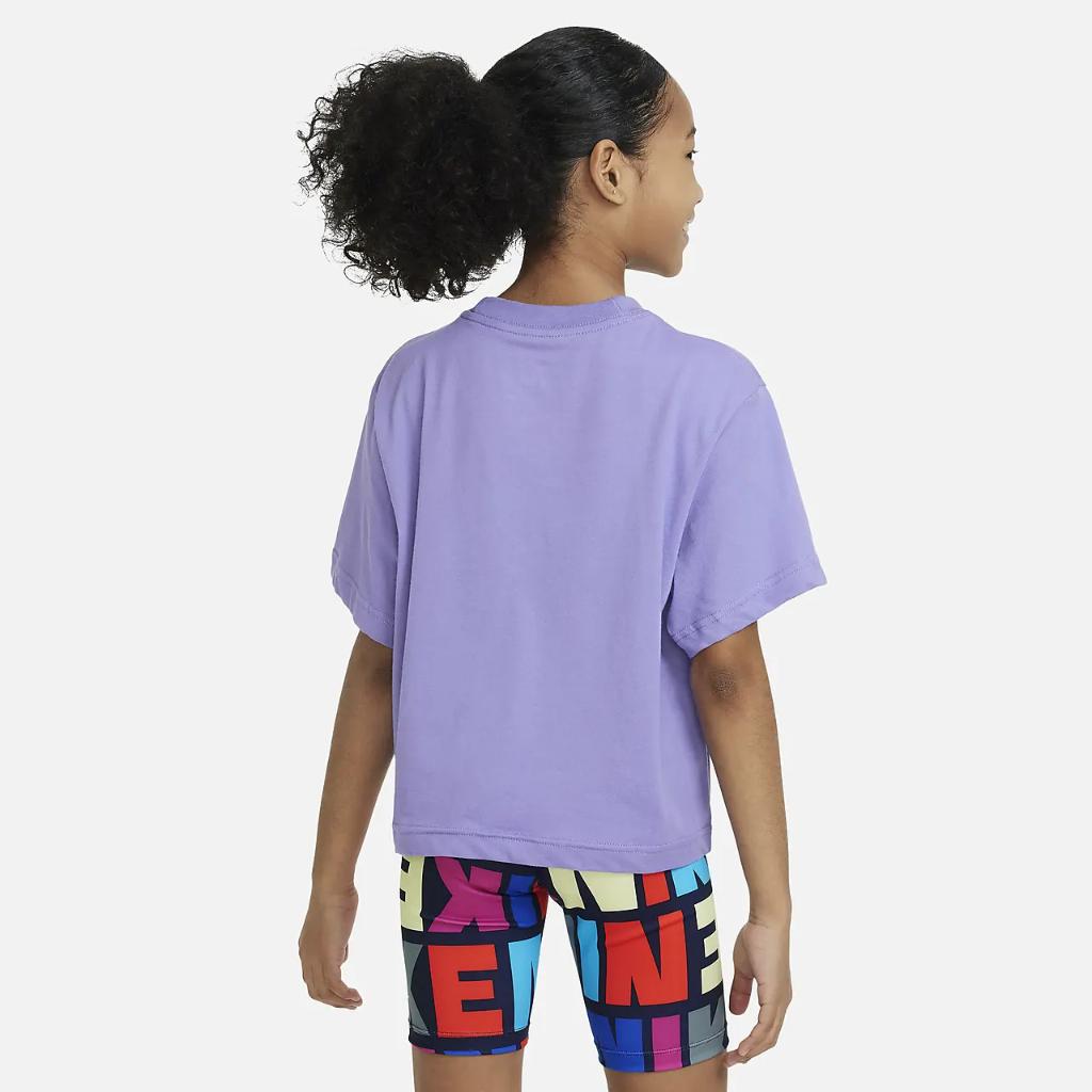 Nike Dri-FIT Big Kids&#039; (Girls&#039;) T-Shirt FD0941-567