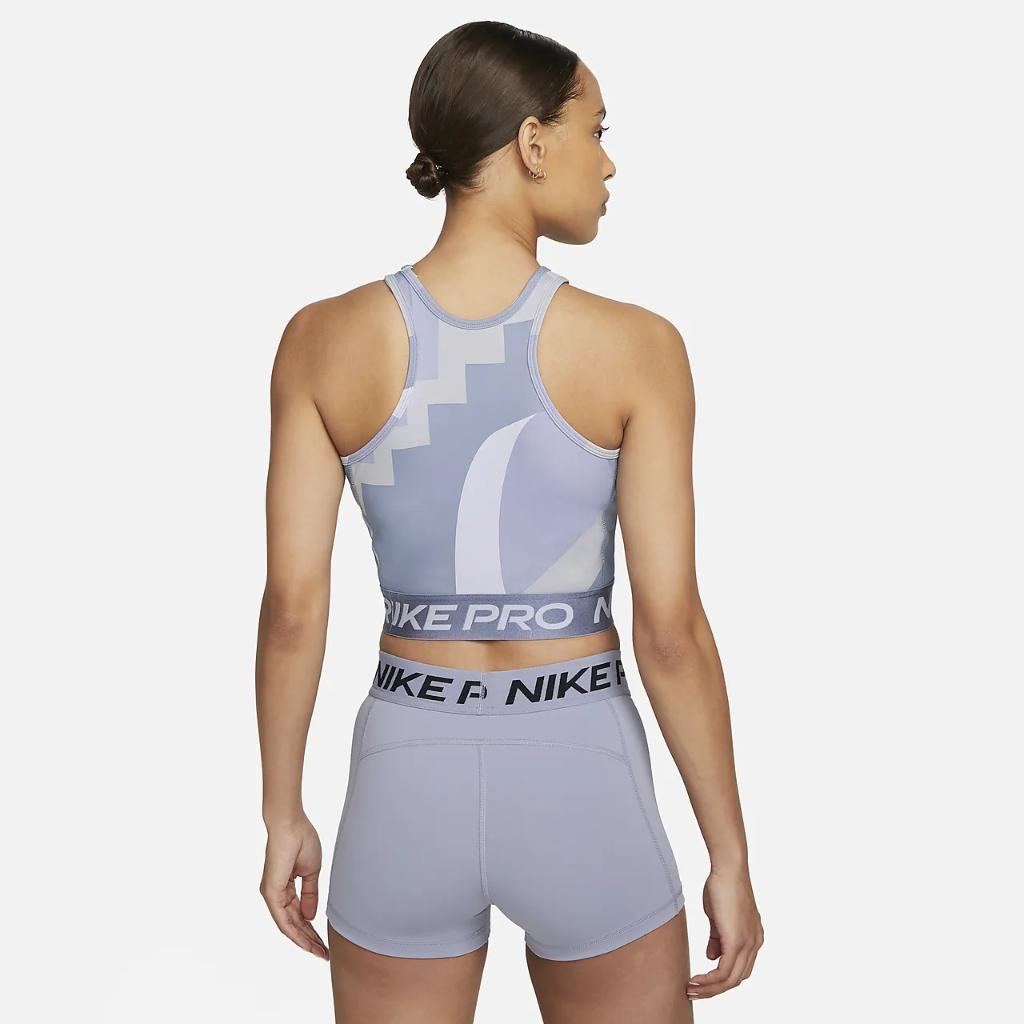 Nike Pro Dri-FIT Women&#039;s Cropped Training Tank FD0954-536