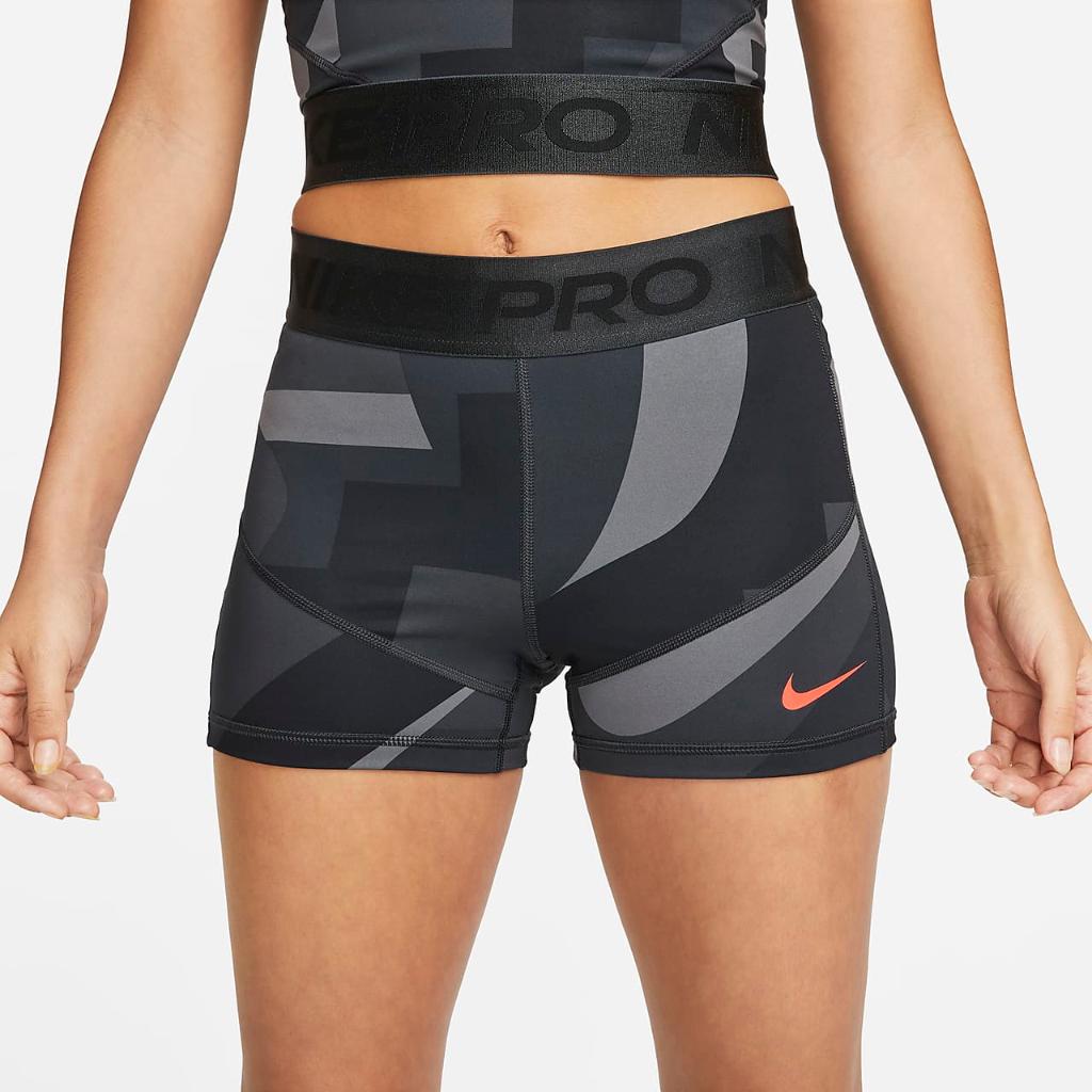Nike Pro Dri-FIT Women&#039;s Mid-Rise 3&quot; Training Short FD0956-010