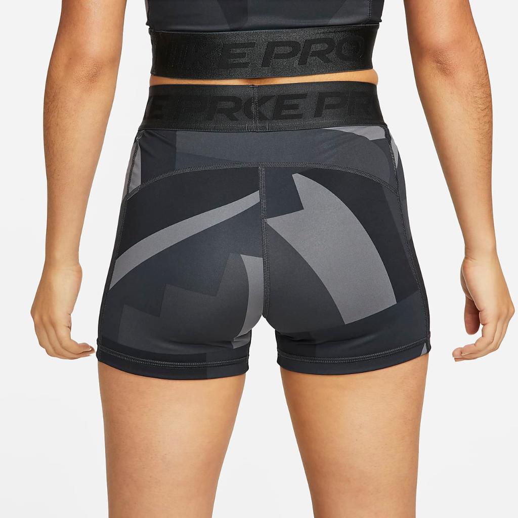 Nike Pro Dri-FIT Women&#039;s Mid-Rise 3&quot; Training Short FD0956-010