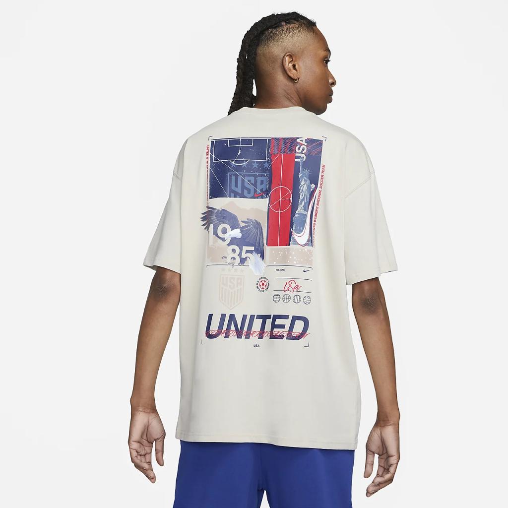 U.S. Men&#039;s Nike Max90 Soccer T-Shirt FD1016-100