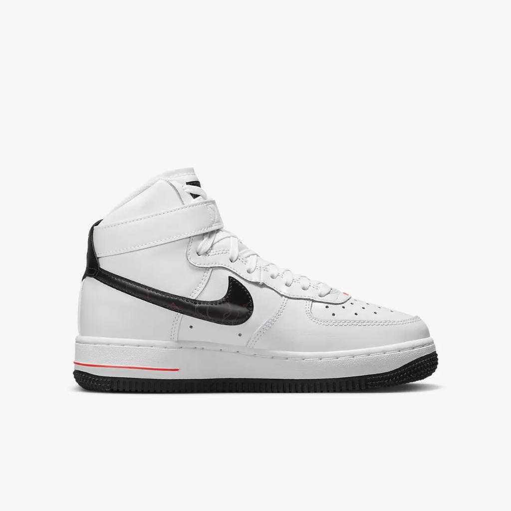 Nike Air Force 1 High Big Kids&#039; Shoes FD1019-100