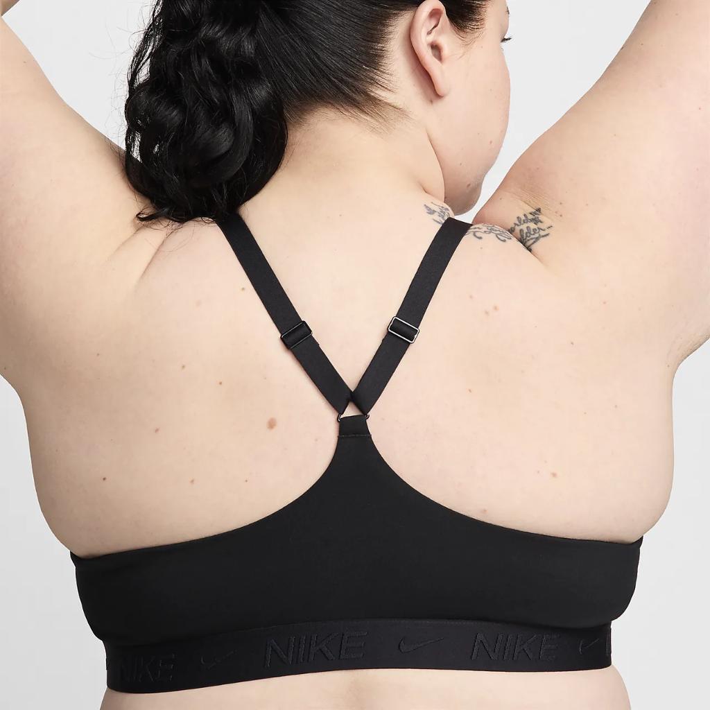 Nike Indy Light Support Women&#039;s Padded Adjustable Sports Bra (Plus Size) FD1064-010