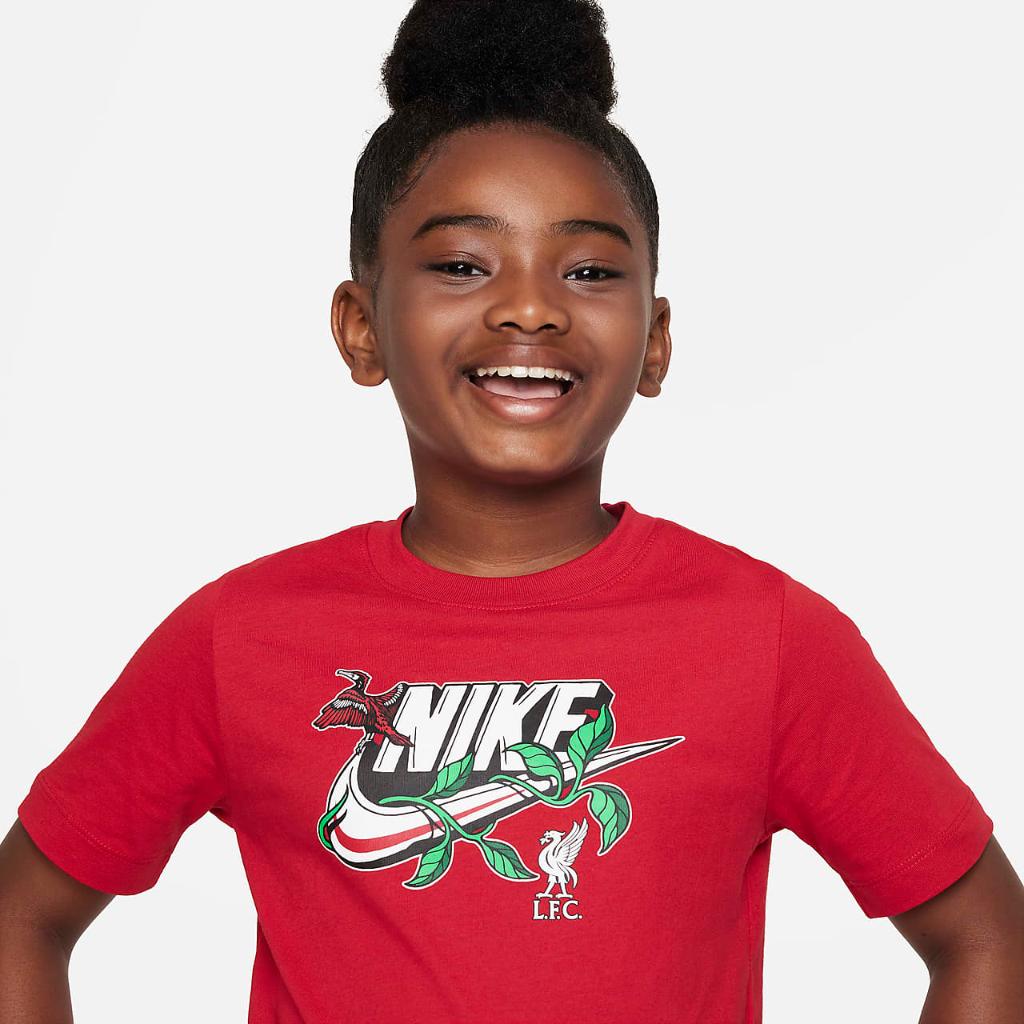 Liverpool FC Big Kids&#039; Nike T-Shirt FD1114-687