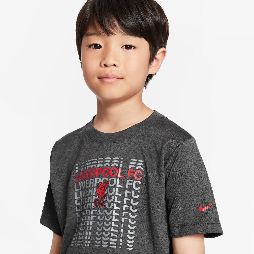 Liverpool FC Big Kids&#039; Nike Soccer T-Shirt FD1121-033