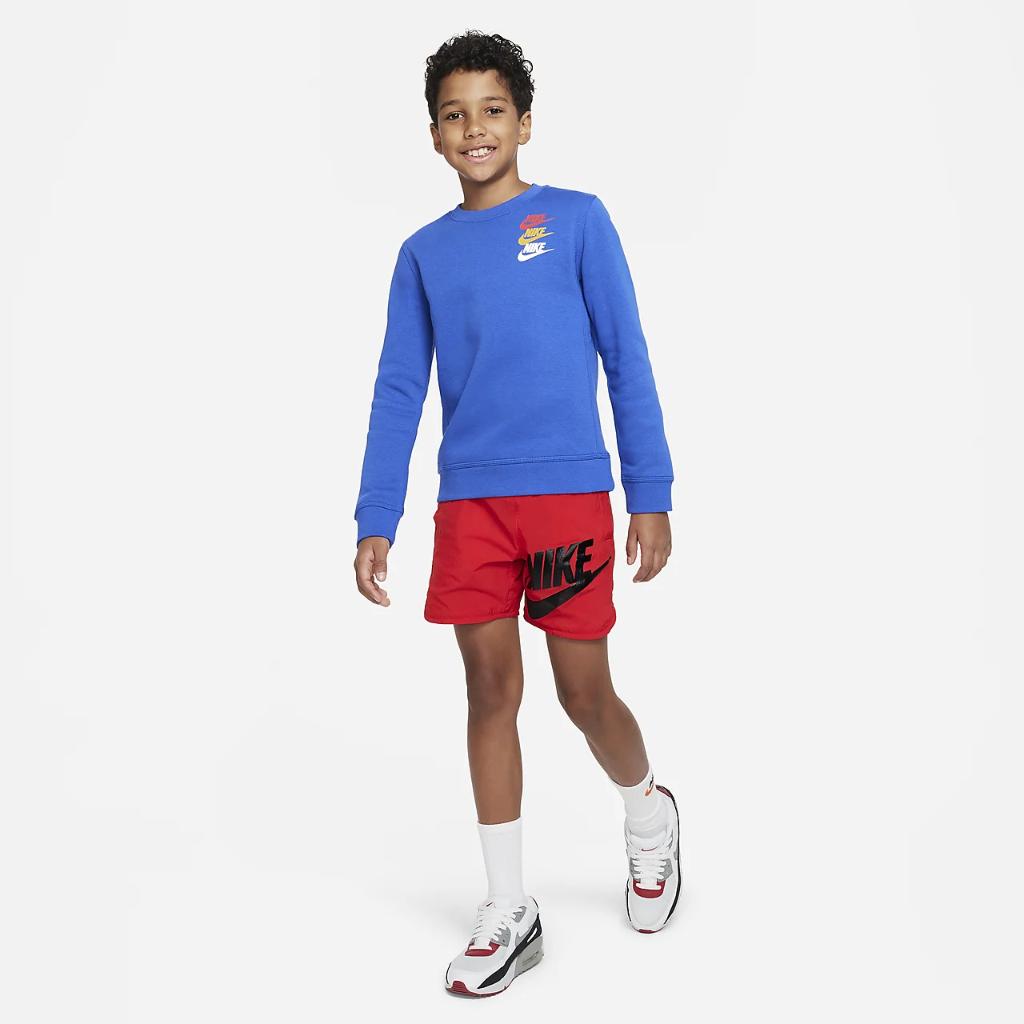 Nike Sportswear Standard Issue Big Kids&#039; (Boys&#039;) Fleece Sweatshirt FD1199-480