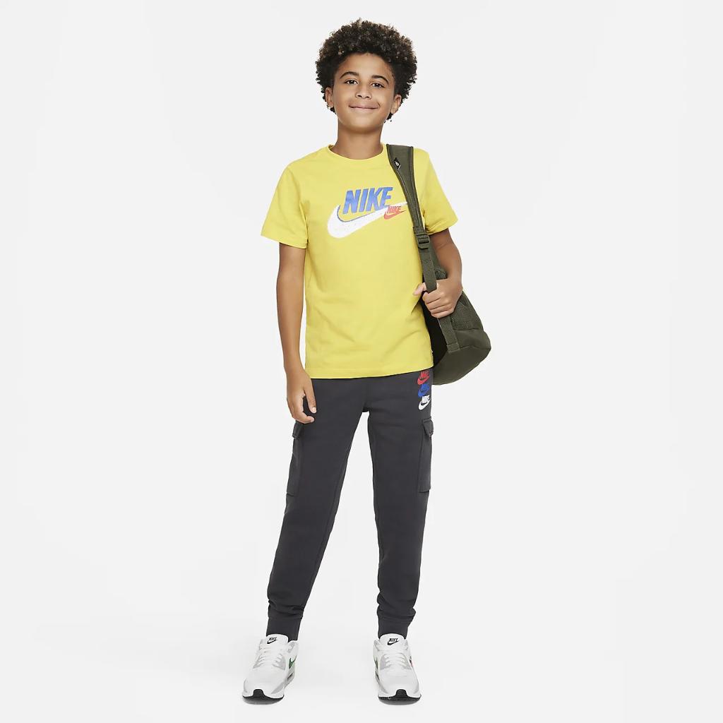 Nike Sportswear Standard Issue Big Kids&#039; (Boys&#039;) Fleece Cargo Pants FD1200-070