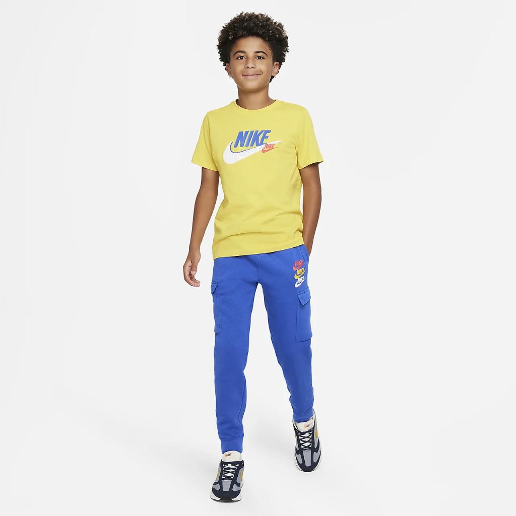 Nike Sportswear Standard Issue Big Kids&#039; (Boys&#039;) Fleece Cargo Pants FD1200-480