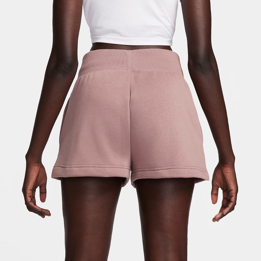 Nike Sportswear Phoenix Fleece Women&#039;s High-Waisted Loose Shorts FD1409-208