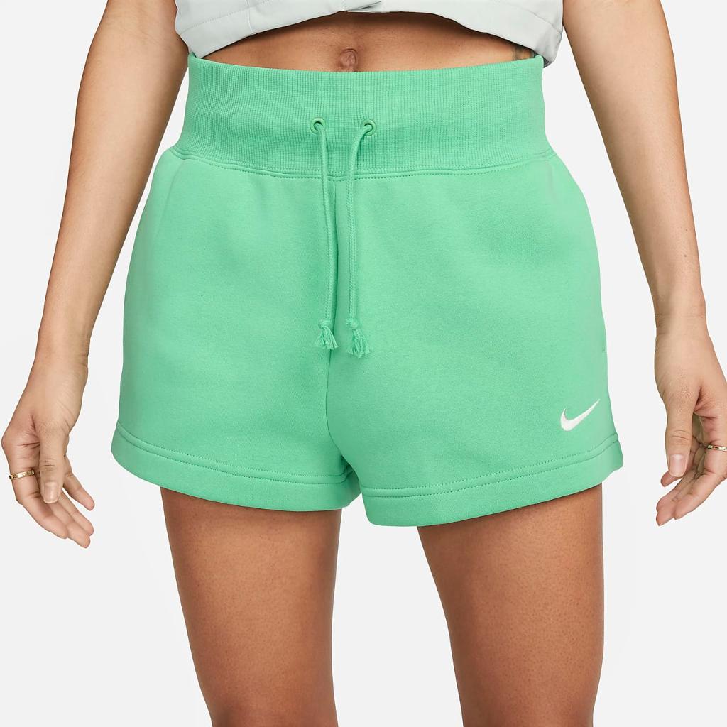 Nike Sportswear Phoenix Fleece Women&#039;s High-Waisted Shorts FD1409-363