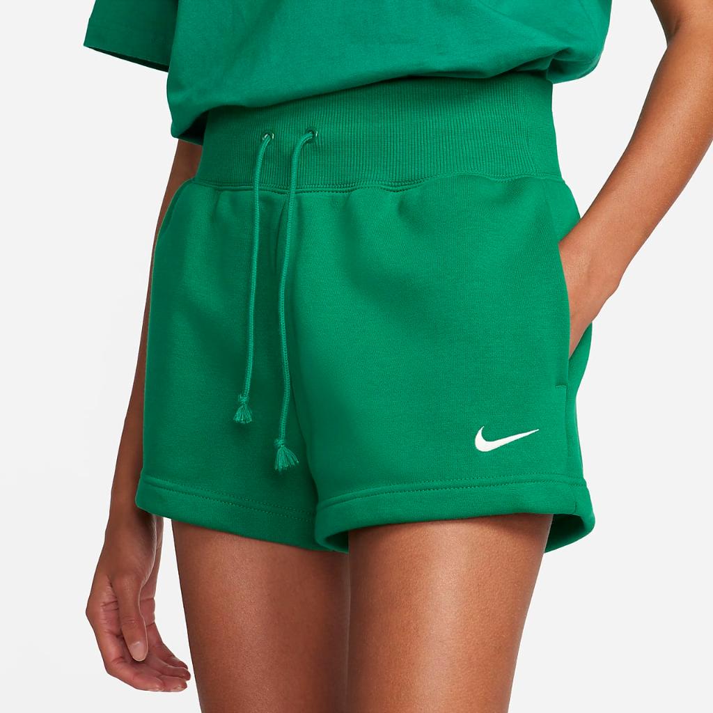 Nike Sportswear Phoenix Fleece Women&#039;s High-Waisted Loose Shorts FD1409-365