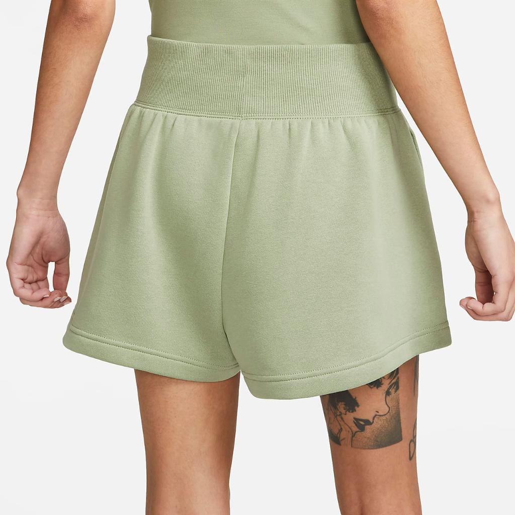 Nike Sportswear Phoenix Fleece Women&#039;s High-Waisted Shorts FD1409-386