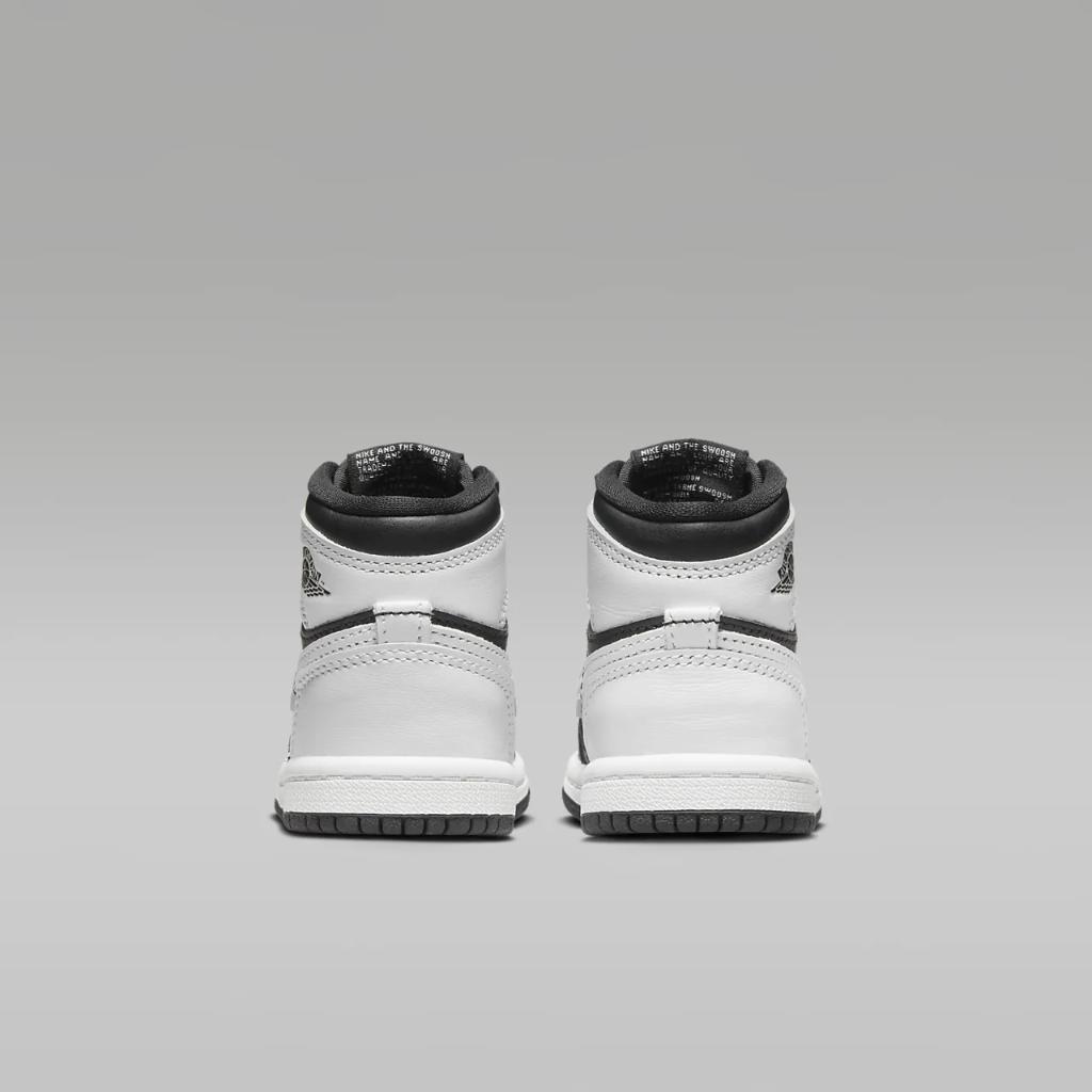 Jordan 1 Retro High OG &quot;Black &amp; White&quot; Baby/Toddler Shoes FD1413-010