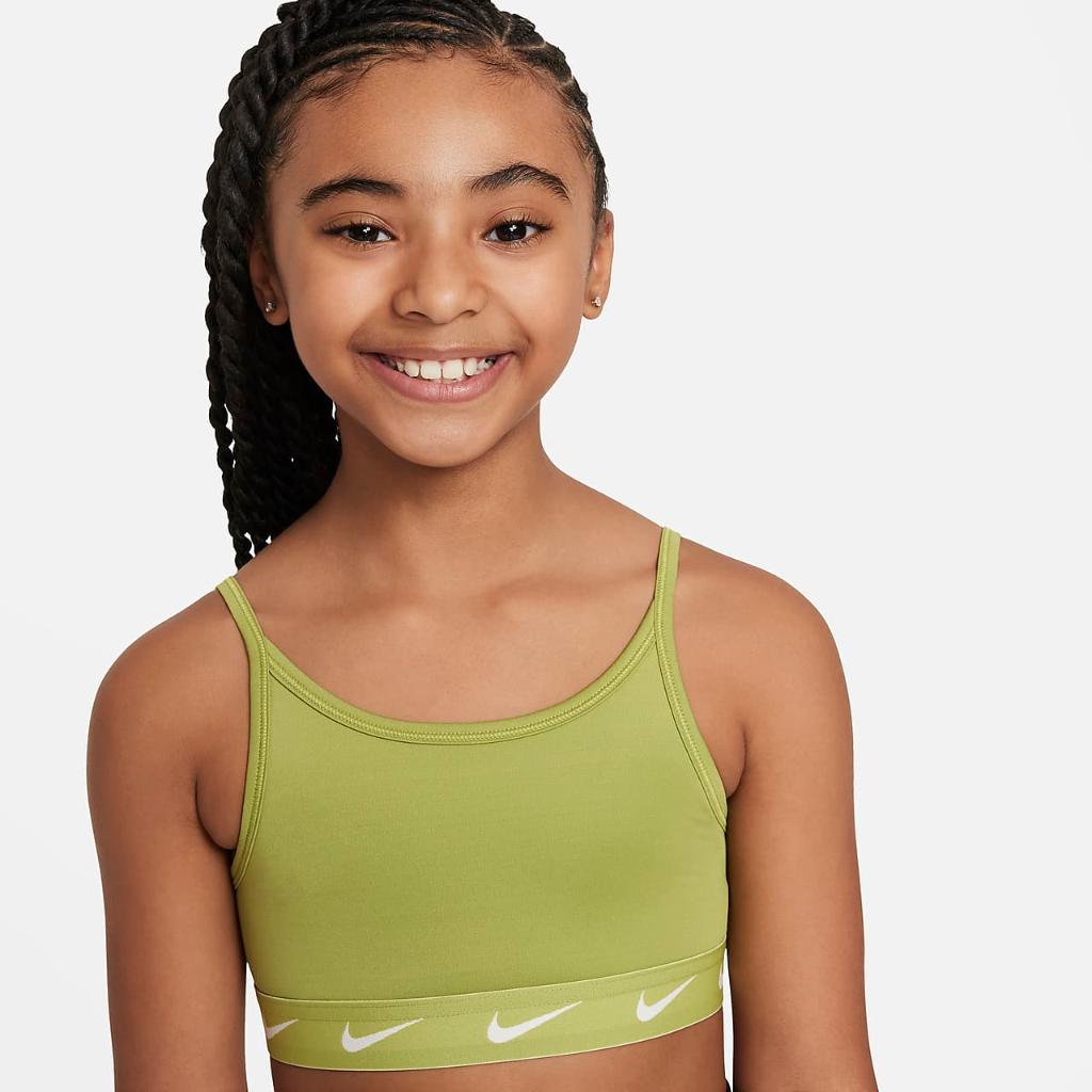 Nike Dri-FIT One Big Kids&#039; (Girls&#039;) Sports Bra FD2276-377