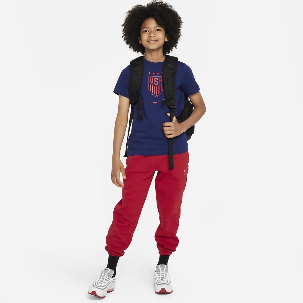 USWNT Big Kids&#039; Nike Soccer T-Shirt FD2491-421