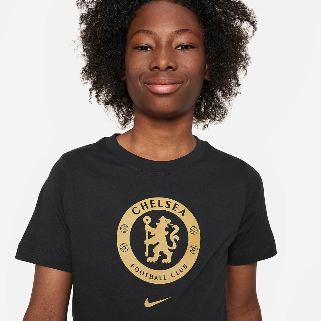 Chelsea FC Crest Big Kids&#039; Nike T-Shirt FD2588-426