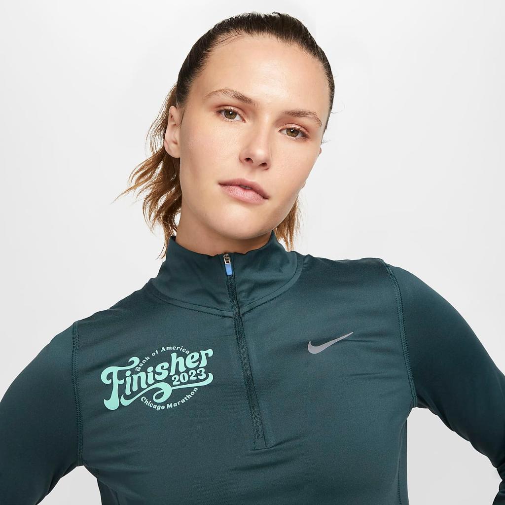 Nike Dri-FIT Element Women&#039;s 1/2-Zip Running Top FD2707-328