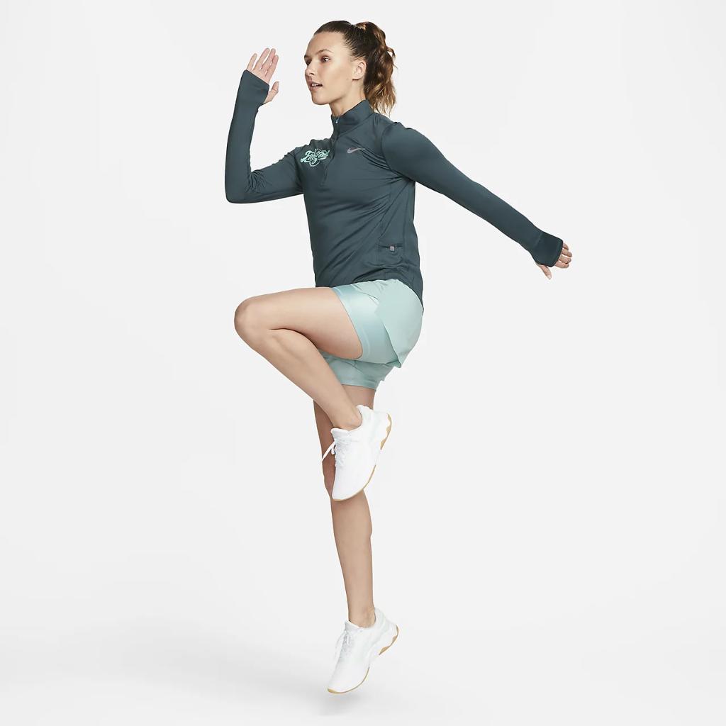 Nike Dri-FIT Element Women&#039;s 1/2-Zip Running Top FD2707-328