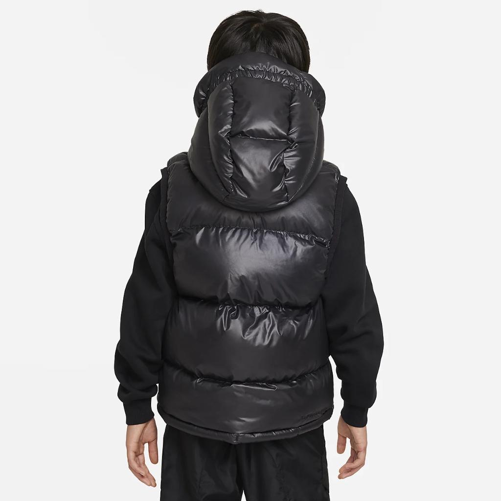 Nike Sportswear Therma-FIT Repel Heavyweight Synthetic Fill Big Kids&#039; Loose Hooded Vest FD2844-010