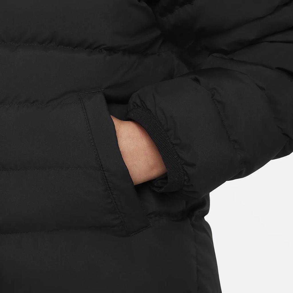 Nike Sportswear Lightweight Synthetic Fill Big Kids&#039; Loose Hooded Jacket FD2845-010