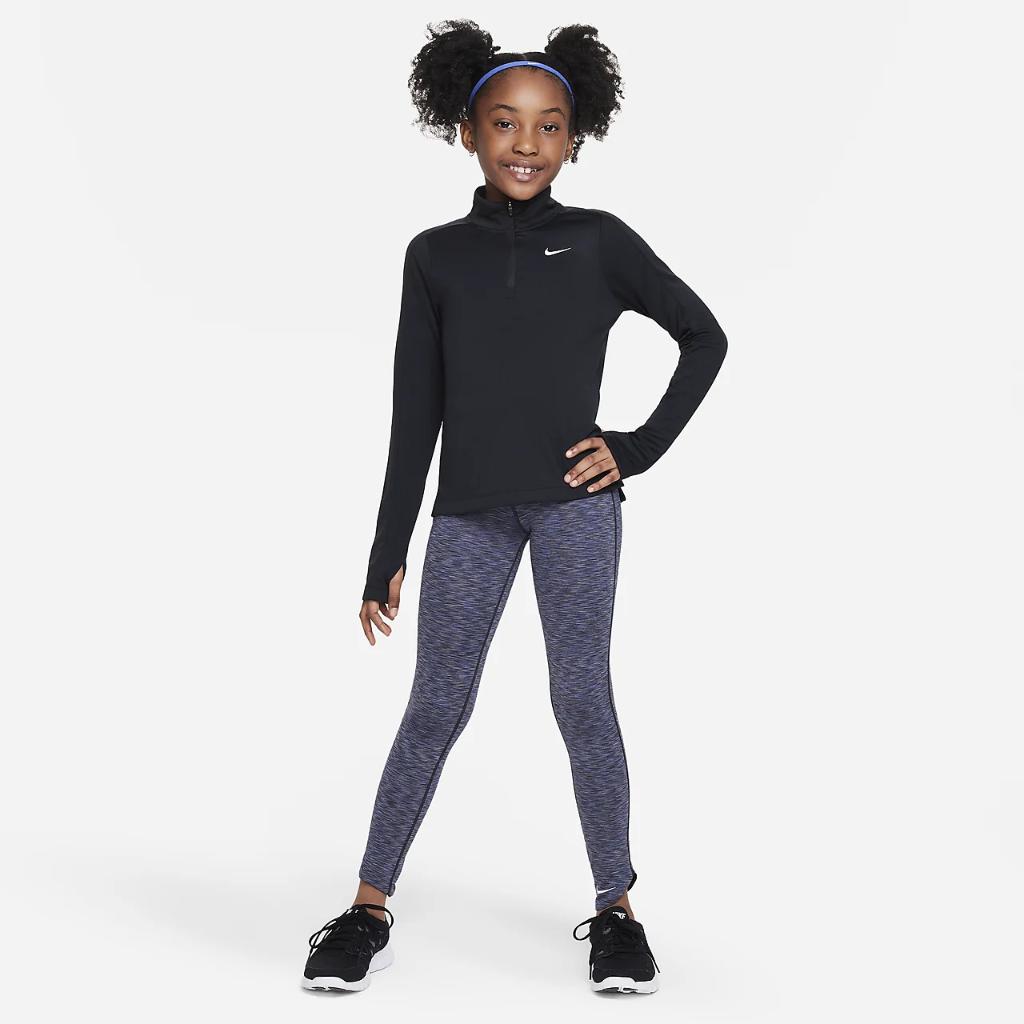 Nike Dri-FIT One Big Kids&#039; (Girls&#039;) Training Leggings FD2847-010