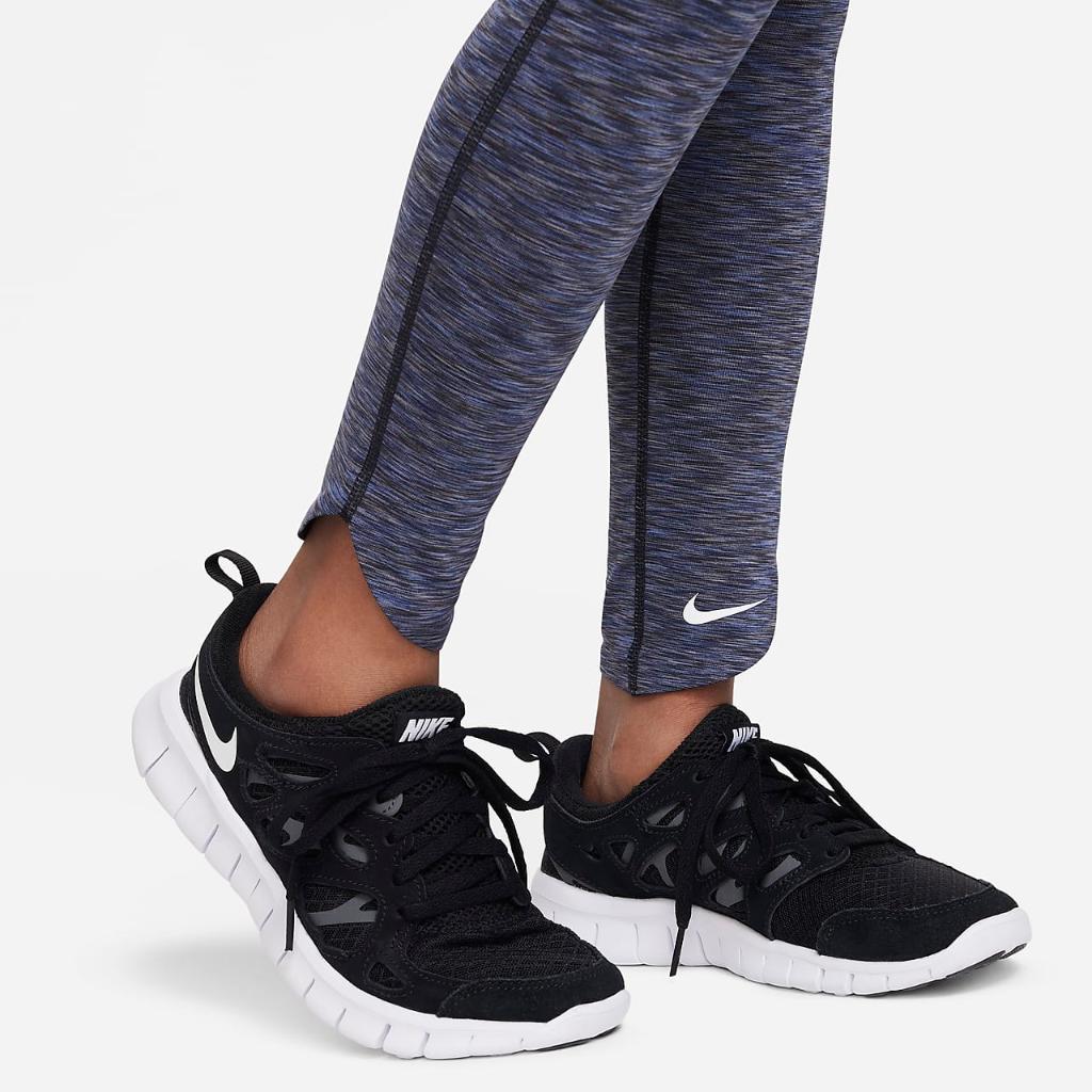 Nike Dri-FIT One Big Kids&#039; (Girls&#039;) Training Leggings FD2847-010