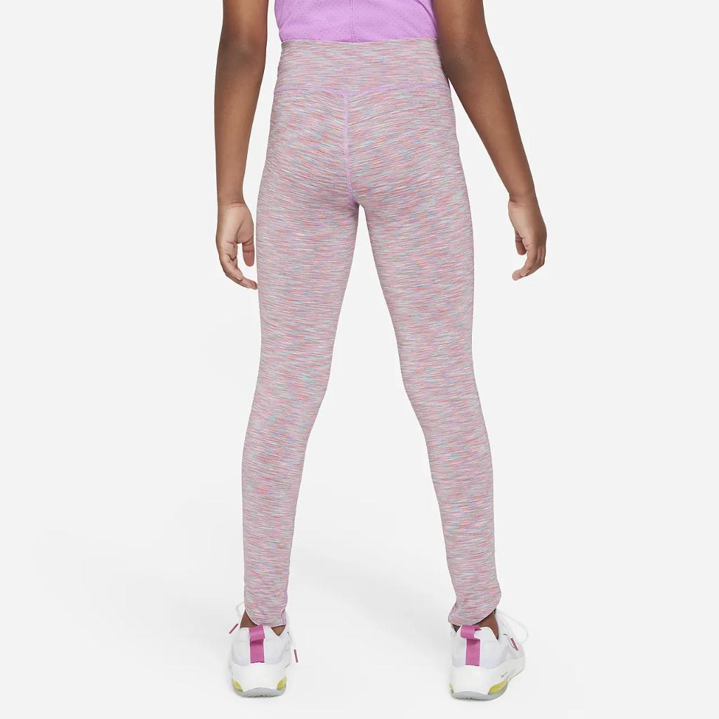 Nike Dri-FIT One Big Kids&#039; (Girls&#039;) Training Leggings FD2847-532