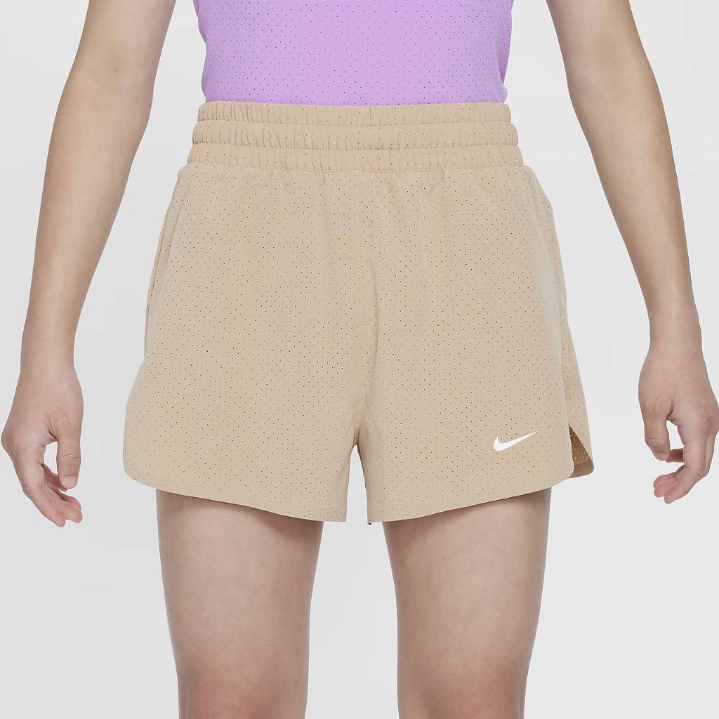 Nike Dri-FIT One Big Kids&#039; (Girls&#039;) Training Shorts FD2849-200