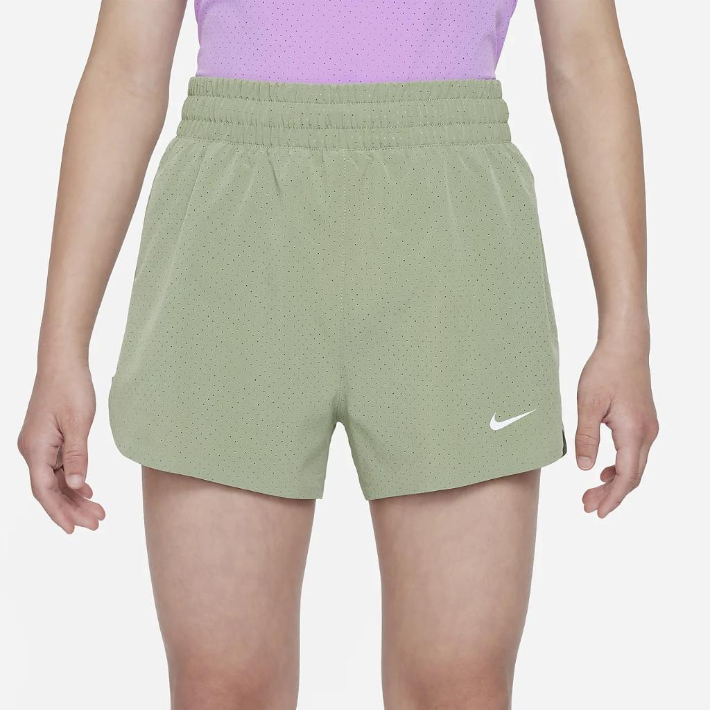 Nike Dri-FIT One Big Kids&#039; (Girls&#039;) Training Shorts FD2849-386