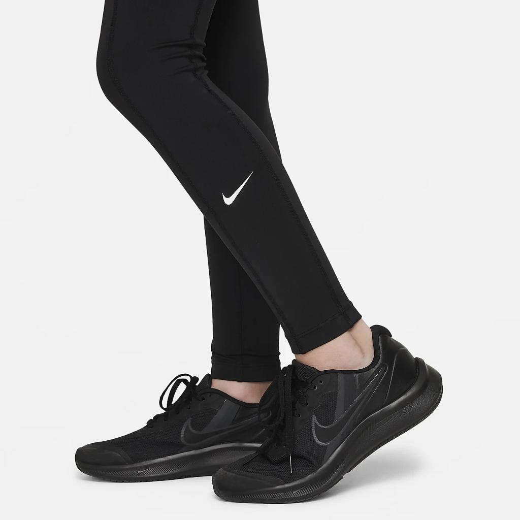 Nike Dri-FIT One Big Kids&#039; (Girls&#039;) Leggings with Pockets FD2855-010