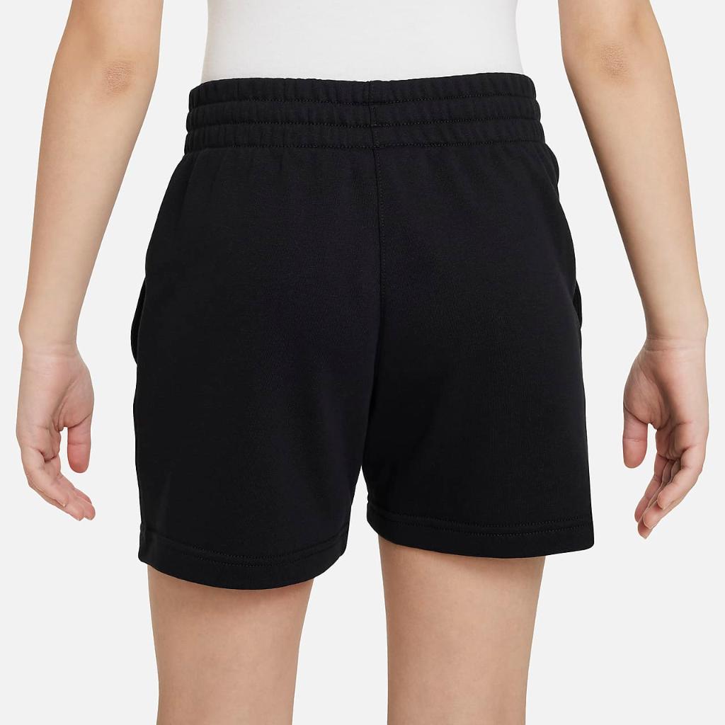 Nike Sportswear Club Fleece Big Kids&#039; (Girls&#039;) 5&quot; French Terry Shorts FD2919-010
