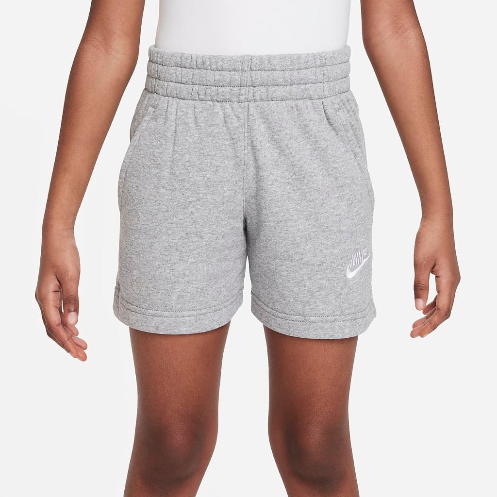 Nike Sportswear Club Fleece Big Kids&#039; (Girls&#039;) 5&quot; French Terry Shorts FD2919-063